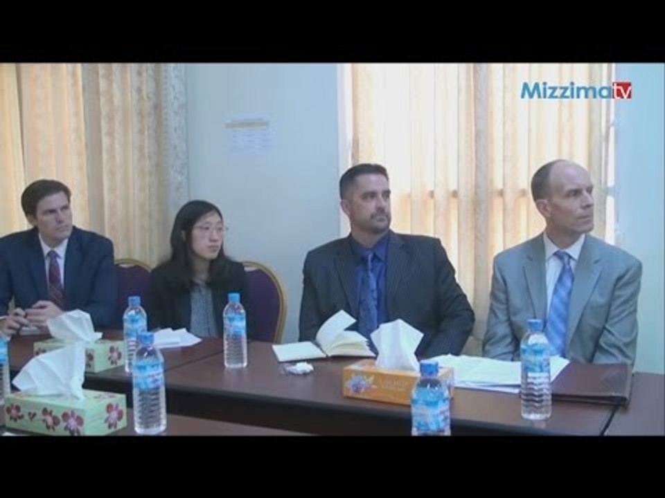 အေမရိကန္သံ႐ံုး သံအရာရွိမ်ားႏွင့္ မ.ဘ.သ(ဗဟို) ေတြ႕ဆံုေဆြးေႏြး