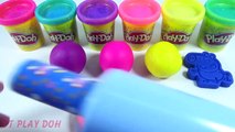 Learn Colors with Play Doh !! Play Doh Ice wer23423werwer Pig Elephant Molds Fun for Kids
