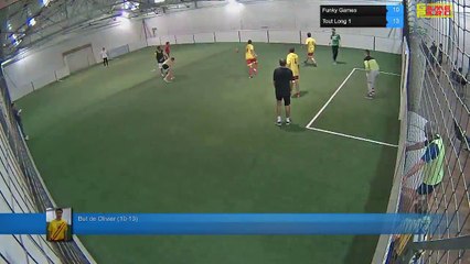 But de Olivier (10-13) - Funky Games Vs Tout Long 1 - 15/06/17 20:00 - Ligue 1 - Poitiers Game Parc