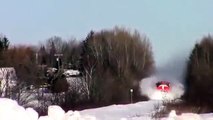 71.बर्फीले तुफानसी आती ट्रेन कभी देखी है ............. देखीये Video आपभी सोचेंगे ट्रेन आरही है या तुफान