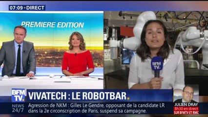 Cocktail, jus, sirop… ce robot sera peut-être le barman de demain