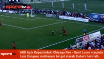 Amerika'da Zlatan golü! Luis Solignac