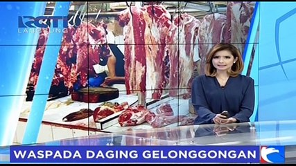 Waspada! Ratusan Kilo Daging Sapi Glonggongan Beredar