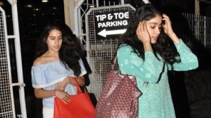Sara Ali Khan & Jhanvi Kapoor Are The New Friends Of B-town