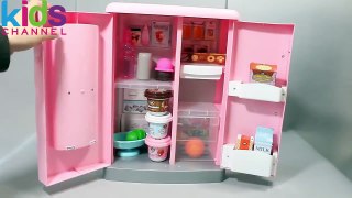 Kidschanel - Play Doh Ice Cream Food Clay Refrigerator Toys-44eB2NZVhIA