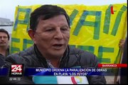 Barranco ordena paralizar obras en playa “Los Yuyos”