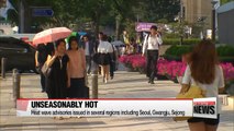 : Heat wave advisory issued in Seoul, Gwangju, Sejong and more