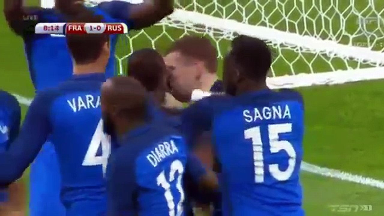 France vs Russia 4-2 All Goals & Highlights - International Friendly 2016 HD