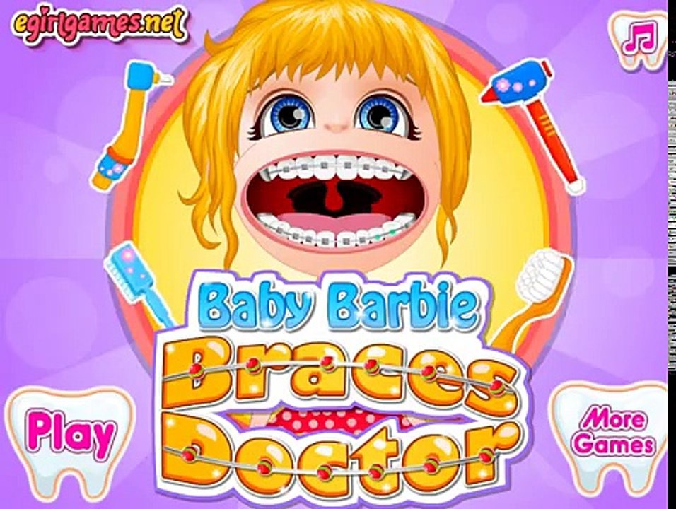 En bebé dentista el Barbie bebé en el dentista