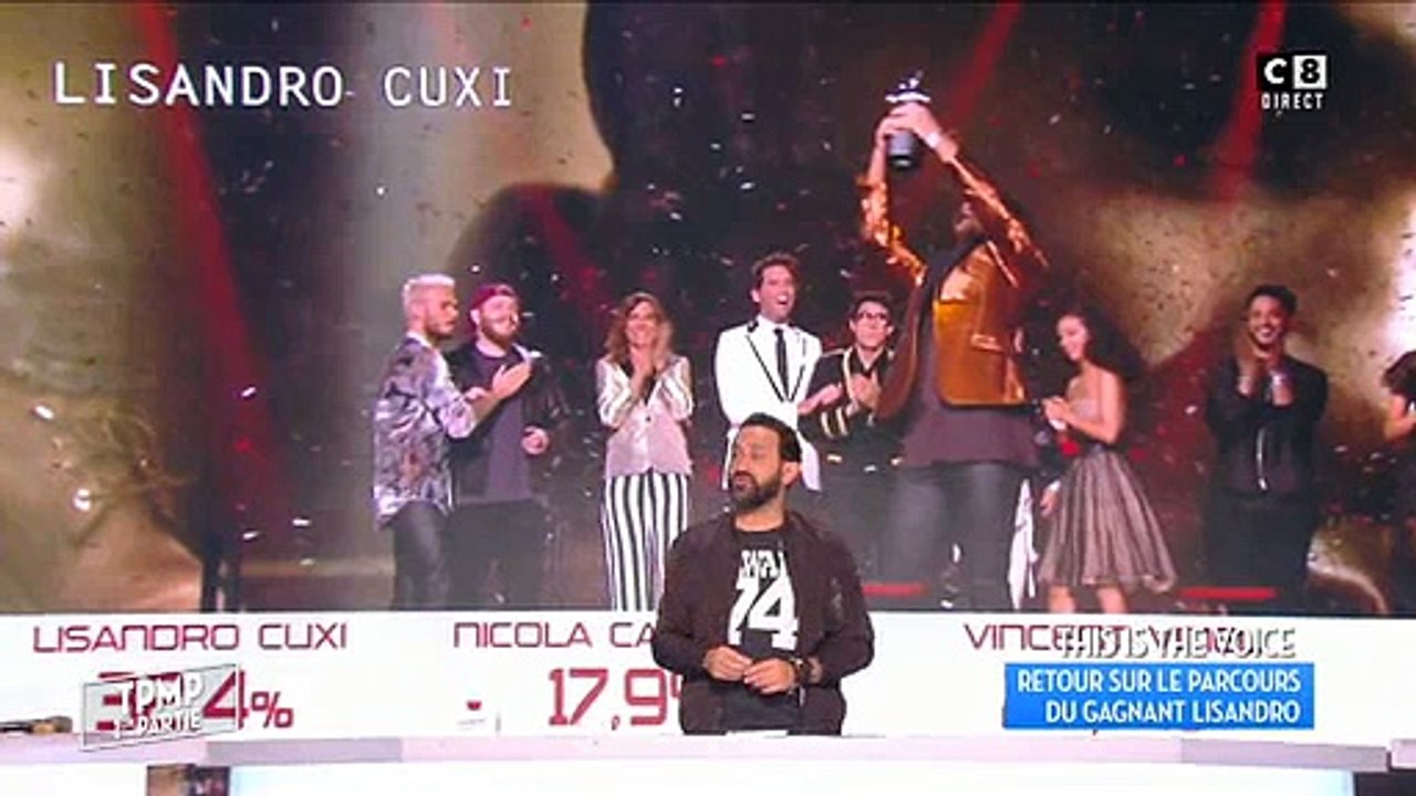 Cyril Hanouna révèle que Vincent Vinel de "The Voice" va composer le générique de la prochaine saison de "TPMP"