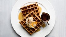 How To Whip Up Coffee-Flavored Belgian Waffles With Kick