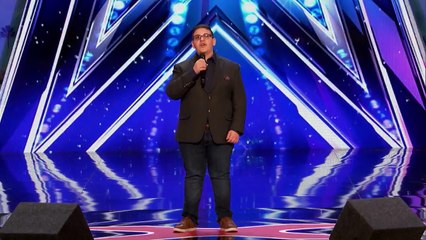 Young Man Get Howie's Golden Buzzer America's Got Talent 2017