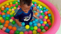 indoor playground  fun place for kids ,fghtPlay in bath room with balls, Children play Are