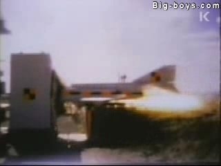 F4 Phantom crashing into a concrete wall