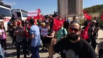 Adalet Yürüyüşü'nde hoparlörlerden Timur Selçuk'un '16 Haziran' şarkısı çaldı