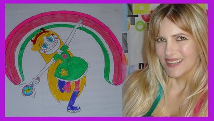 Coloring Pages  - Star vs. the Forces of Evil coloring 6 Star Butterfly Rainbow