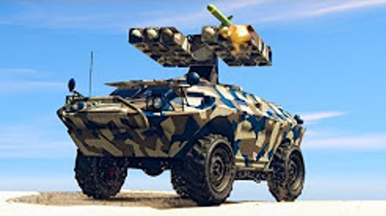 KWEBBELKOP-NEW $6,995,000 MOBILE SAM TURRET TANK! (GTA 5 Gun Running DLC)