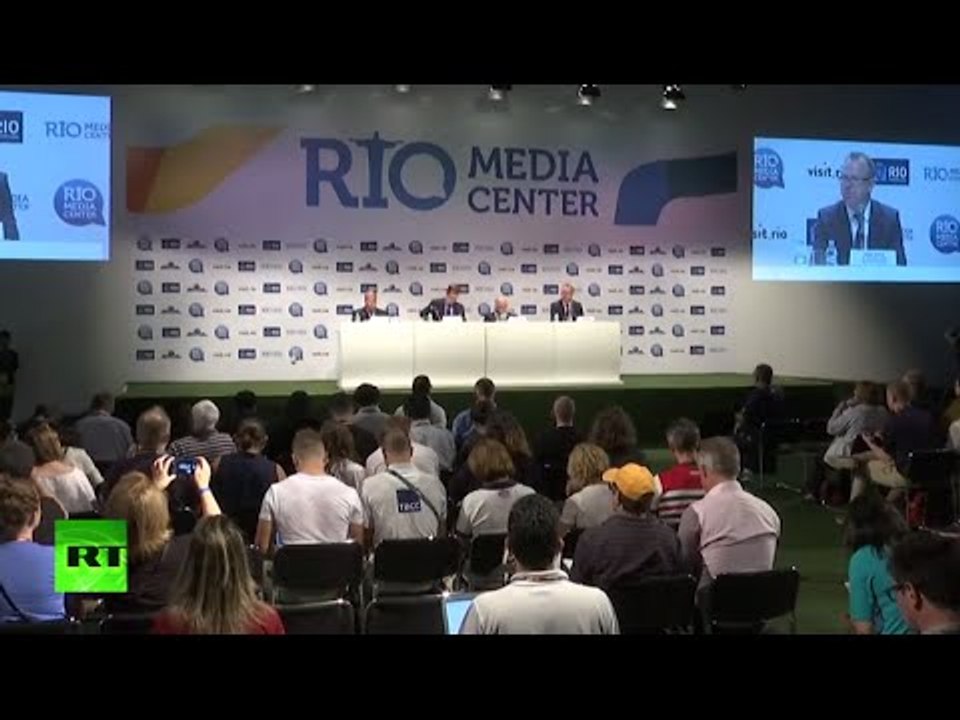 Russia's Paralympians banned from competing in Rio - Intl Paralympic Committee (FULL PRESSER)