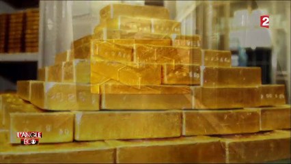 Dans les réserves d'or de la Banque de France à 40 mètres sous terre...
