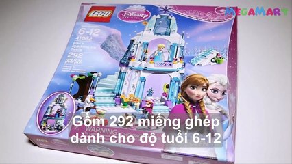 Lego Disney Princess 41062 - Lâu Đài Băng Của Elsa - Megamart.vn