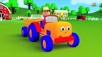 Wheels On The Bus Go Round And Round - Famous Nursery Rhymes - Baby Songs - Blue Bus