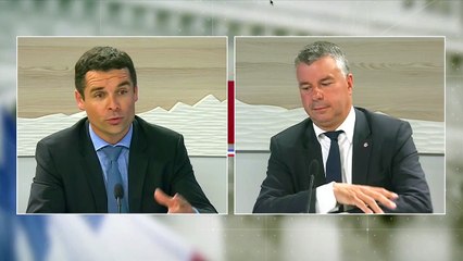 Débat TV8 Mont-Blanc - 3ème circo 74 - Le candidat En Marche fustige le Fonds Air Bois et le Fonds Air Industrie