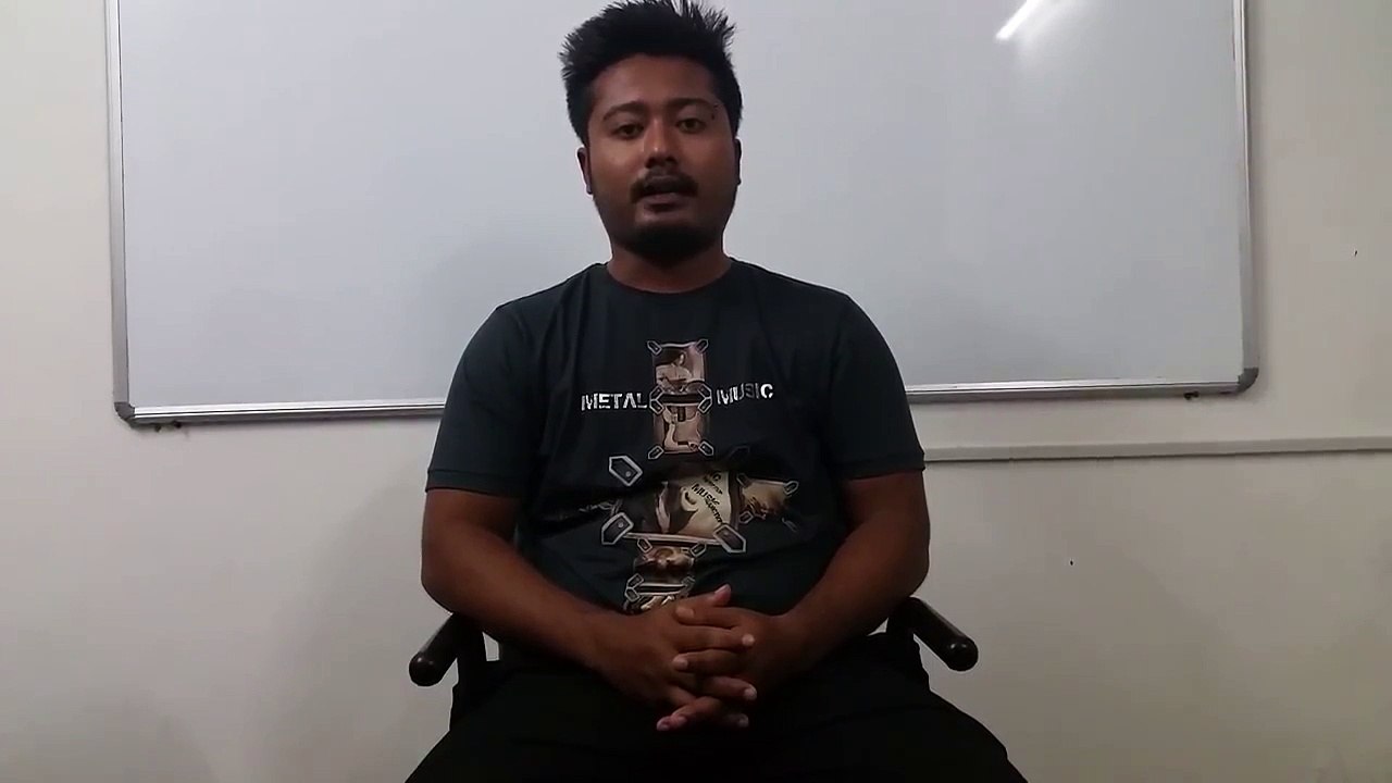 Our Student Mr. Dipankar is sharing his Experience_BRANDVEDA_Gandhinagar
