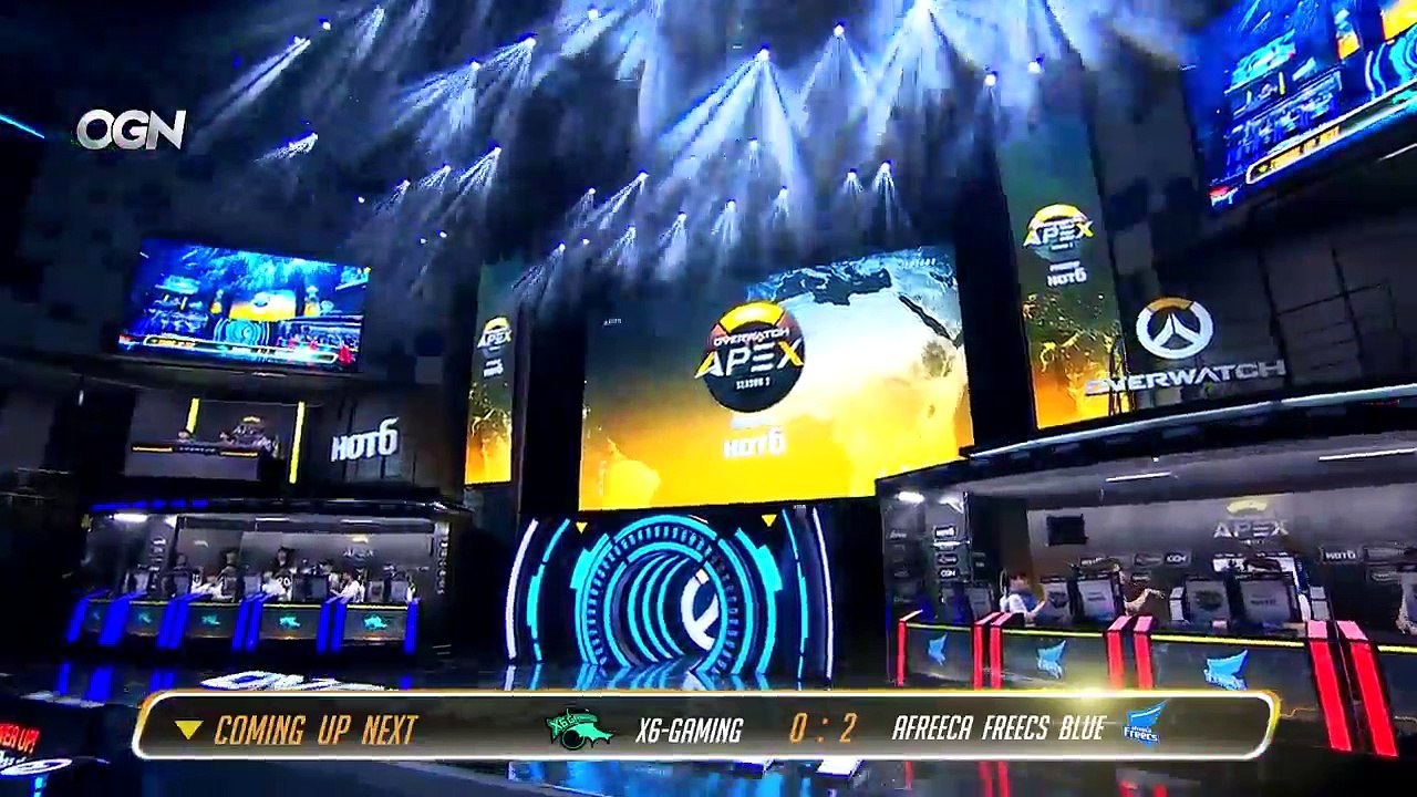 [OGN] 오버워치 핫식스 APEX 시즌3 - X6-Gaming VS. AF Blue | LW Blue VS. KD Panthera