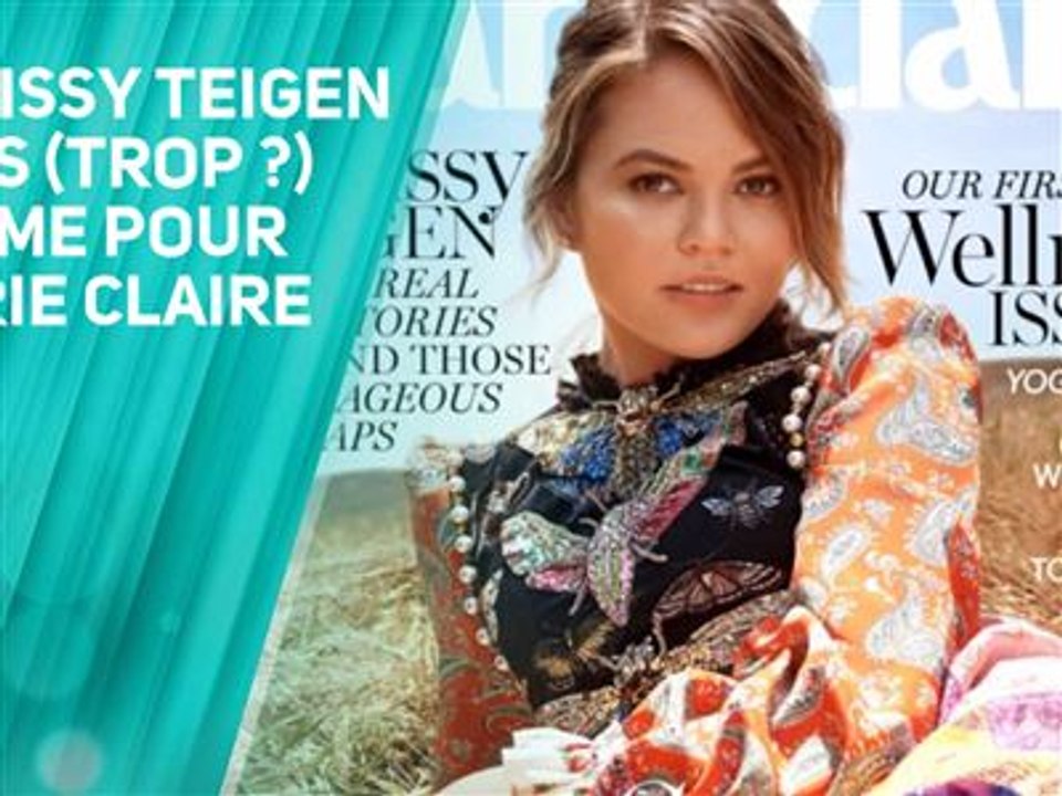 Chrissy Teigen sans tabou pour le magazine Marie Claire