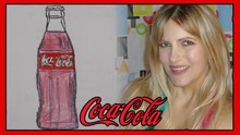 How To Draw Coca-Cola Bottle Coloring Pages Colours