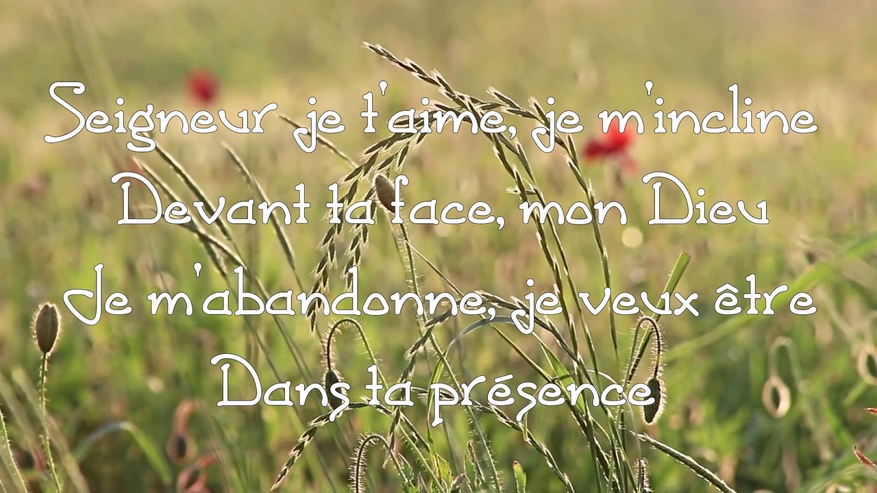 Seigneur je t'aime de Thomas Chauliac
