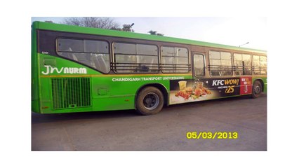 City Bus Advertising in Chandigarh | Organized Outdoor