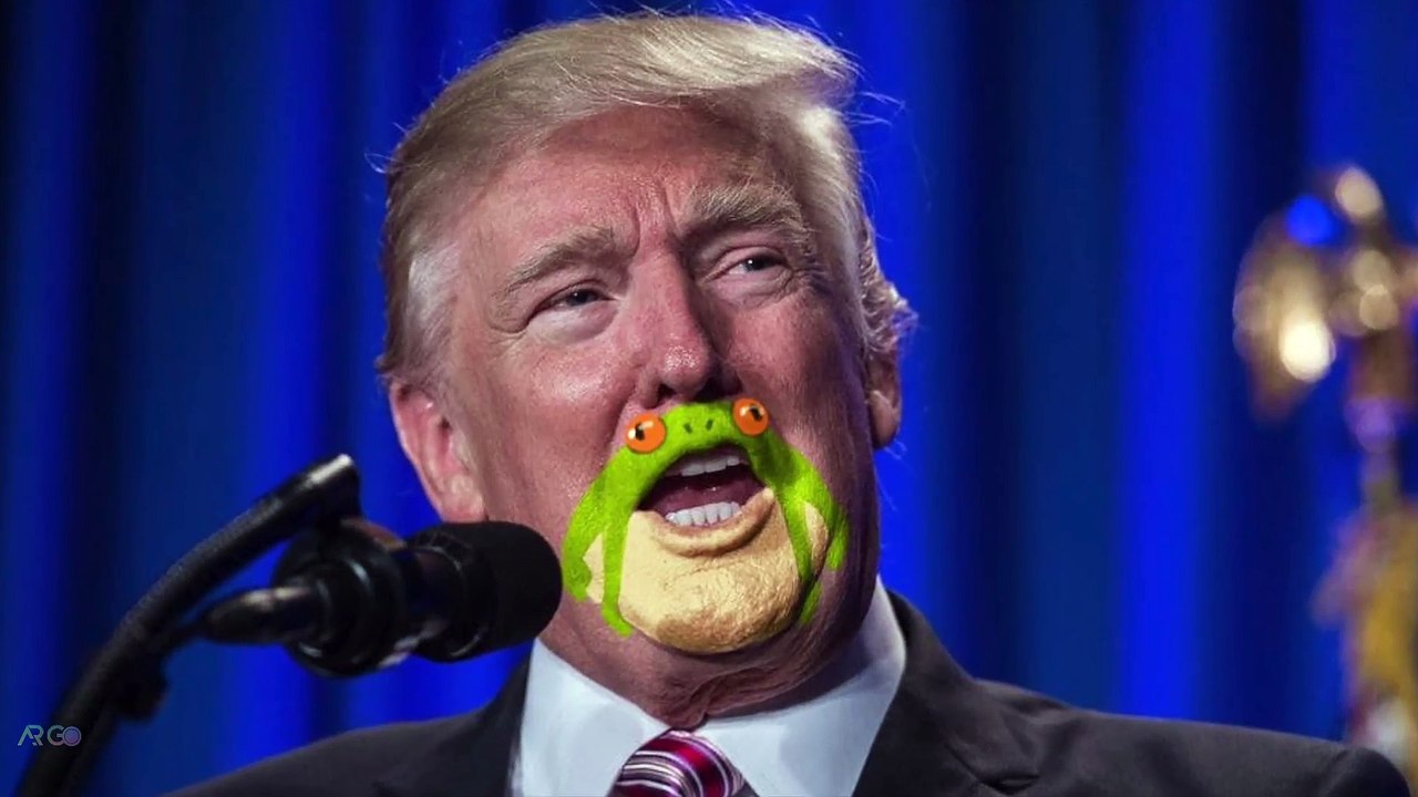 Donald Trump’s Chin Looks Like A Frog, You Must Watch This