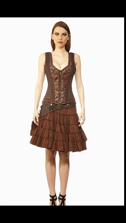 Steampunk Dress Collection By Viona Corset (1)Steel Boned Corset  for looking gorgeous & beautiful