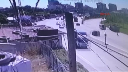 Hafriyat Kamyonu Dehşeti Kamerada