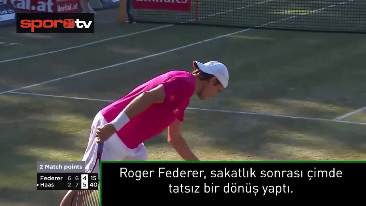 Federer ilk turda elendi!