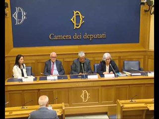 Roma - Conferenza stampa di Chiara Scuvera (14.06.17)