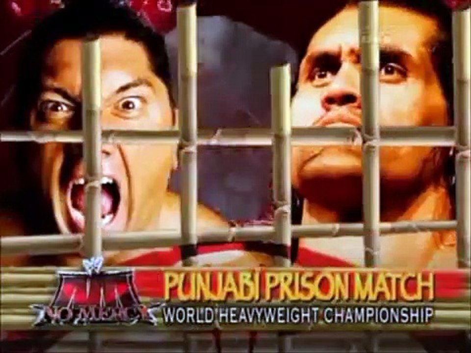 Batista vs The Great Khali No Mercy 2007 Punjabi Prison Match Part 1