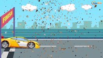 Мультфильмы для детей Гоночные Машины - Гонки на новой трассе Мультики про Машинки