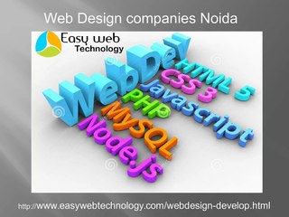 Get Web Design Companies’ Noida