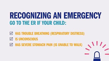 Wait a Health Minute! ER or Pediatrician