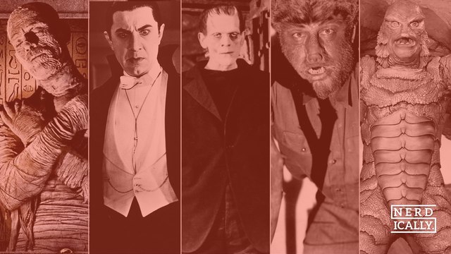 Cuatro de los mejores y uno de los peores Monstruos de Universal, ¿quién es tu favorito?