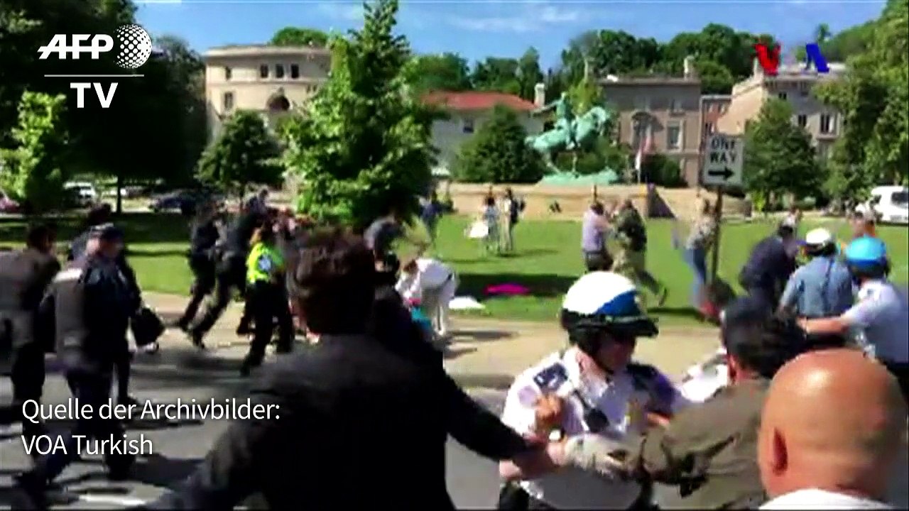 US-Haftbefehle gegen zwölf Leibwächter Erdogans