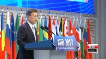 President Moon welcomes second annual meeting of China-led AIIB