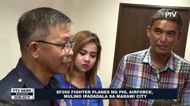 SF260 Fighter Planes ng Philippine Airforce, muling ipadadala sa Marawi City