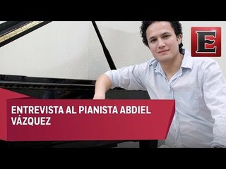 Abdiel Vázquez se presentará en el Palacio de Bellas Artes