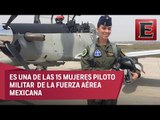 Mariana Alcaraz, la piloto militar que surca el cielo mexicano
