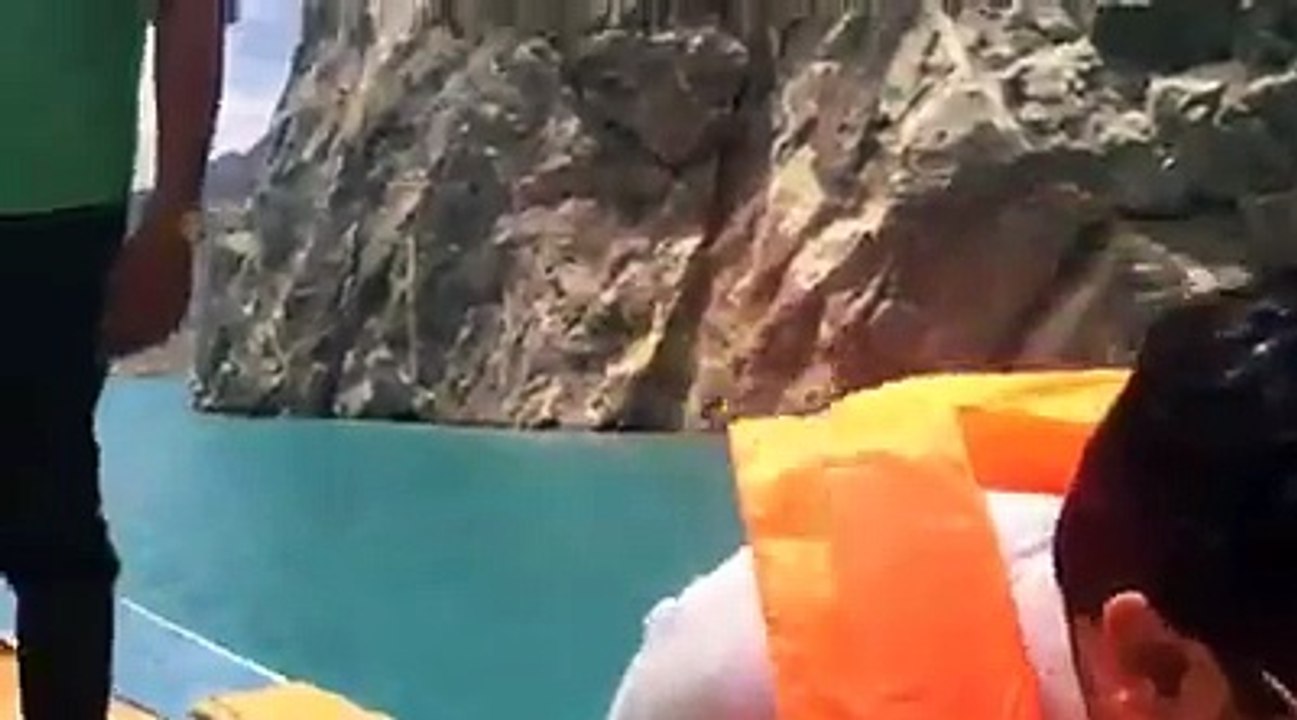 Exploring AttaAbad Lake  Hunza Gilgit Baltistan Pakistan