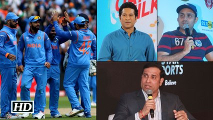 CT 2017: Tendulkar, Sehwag, VVS congratulates Team India
