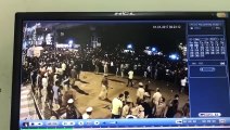 CCTV footage from MG Road in Bengaluru on New Year's Eve